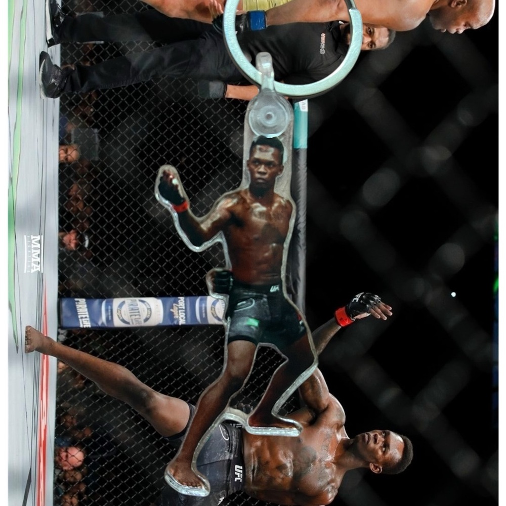 israel adesanya (rock lee pose) Keychain